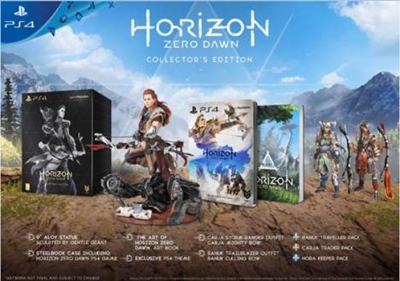 PS4™獨佔遊戲『Horizon Zero Dawn™』  將於2月28日登場  同步限量推出PS4™Pro主機同捆組